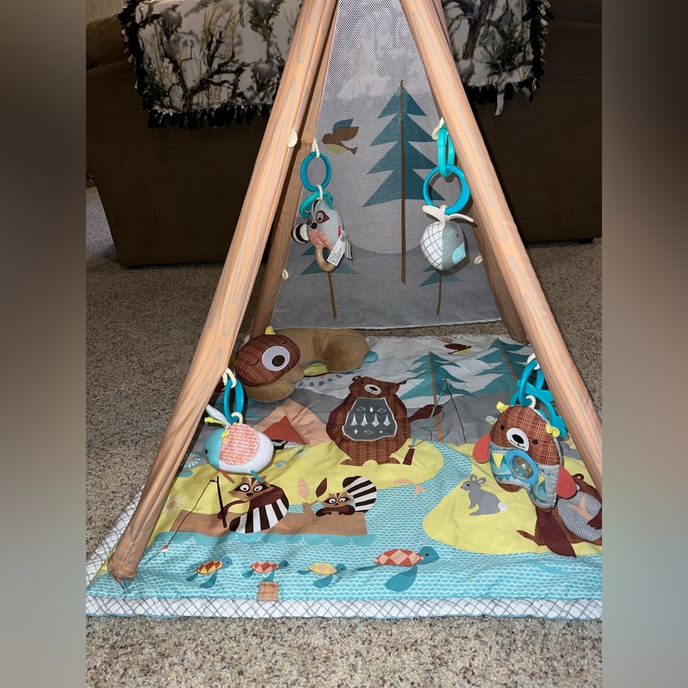 Hop Skip Baby Teepee Play Mat